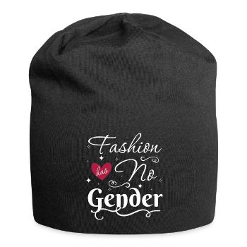 Shopping Fashionqueen Trend - Jersey-Beanie - Schwarz - Vorne