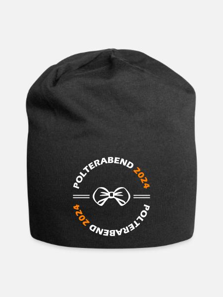Polterabend 2024 - Jersey-Beanie - Schwarz