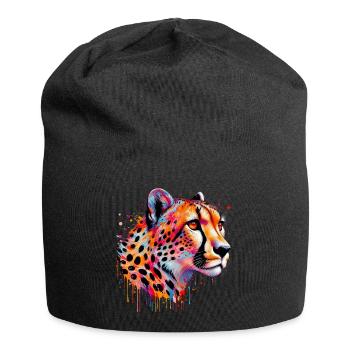 Guépard - Bonnet en jersey - noir - Devant
