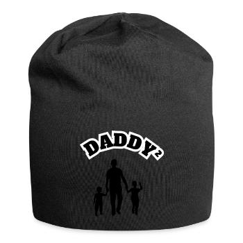Fier Père Enfant Garçon Noir - Bonnet en jersey - noir - Devant