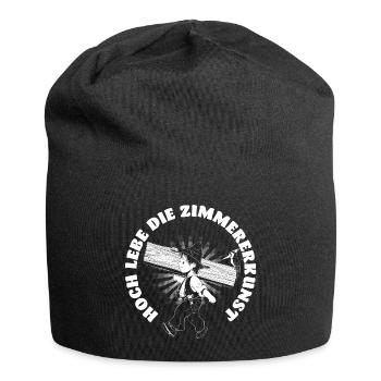 Zimmermann - Jersey-Beanie - Schwarz - Vorne