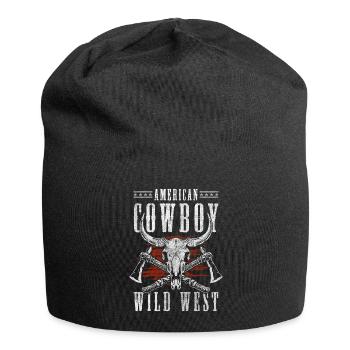Cowboy Law Western Master Texas - Jersey Beanie - black - Front