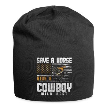 Cowboy Revolver Western Master America - Jersey Beanie - black - Front