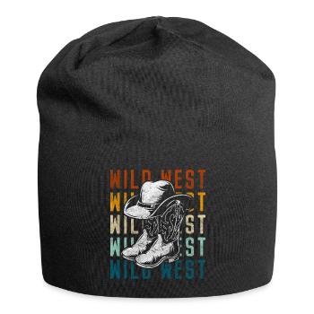 Wild West Courage Texas - Jersey Beanie - black - Front