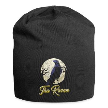 Crow Fog Crow Viking Runes - Bonnet en jersey - noir - Devant