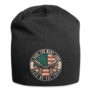 Waffe Verein - Jersey-Beanie - Schwarz - Vorne