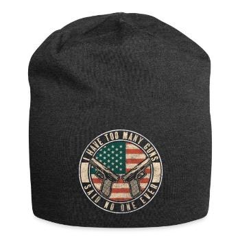 Weapon Club - Jersey Beanie - charcoal grey - Front