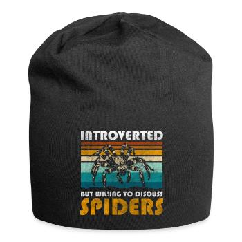 Spinne Biss Insekt - Jersey-Beanie - Schwarz - Vorne