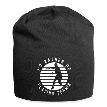 Sport hobby ball schmetterball - Jersey-Beanie - Schwarz - Vorne