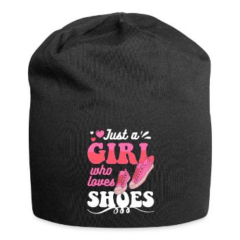 Shoe Lover Design - Jersey Beanie - black - Front