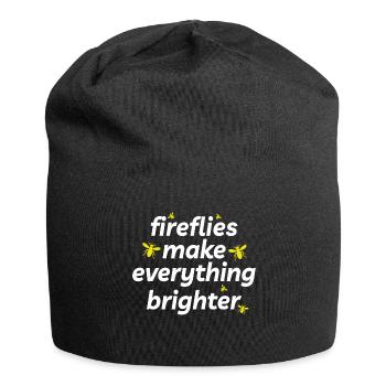 Lucioles Firefly Lightning Bug Insect Collector - Bonnet en jersey - noir - Devant