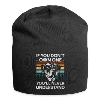 Pedigree Dog Loyal Master - Jersey Beanie - black - Front