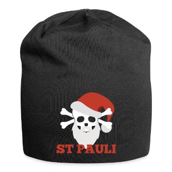 Sankt Pauli Weihnachten - Jersey-Beanie - Schwarz - Vorne