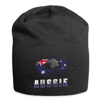 Pays de vacances des animaux de l’Outback - Bonnet en jersey - noir - Devant