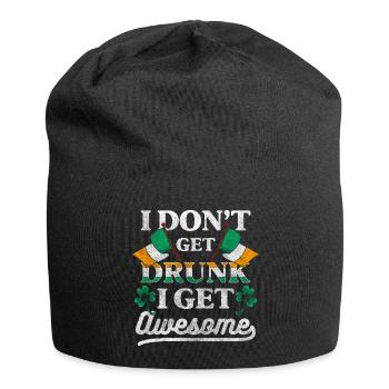 Irland Trinken Reisen Whiskey - Jersey-Beanie - Schwarz - Vorne