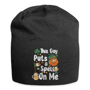 Irland Urlaubsreif Ausflug Insel - Jersey-Beanie - Schwarz - Vorne