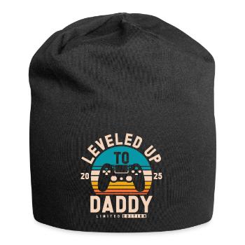Promu au rang de Papa 2025 - Bonnet en jersey - noir - Devant