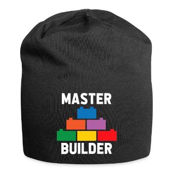 Brick Builder Brick Building Master Builder - Jersey Beanie - black - Front