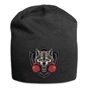 Wolf Boxer MMA - Bonnet en jersey - noir - Devant