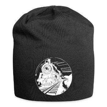 Railway Graphic - Jersey Beanie - black - Front