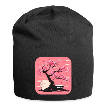 Japon Tour du Monde Temples Culture - Bonnet en jersey - noir - Devant