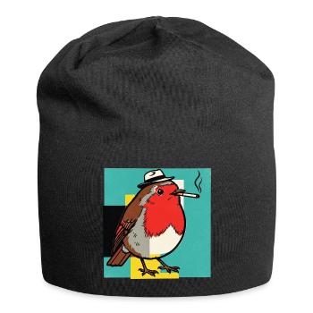 Robin Smoking - Jersey-Beanie - Schwarz - Vorne