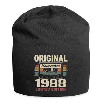 Novembre 1988 Cadeau Novembre 1988 - Bonnet en jersey - noir - Devant