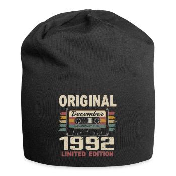 Cadeau D'anniversaire Décembre 1992 - Bonnet en jersey - noir - Devant