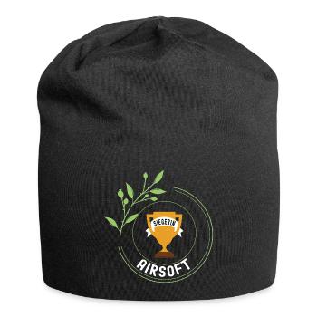 Championnat du tournoi Airsoft Winner - Bonnet en jersey - noir - Devant