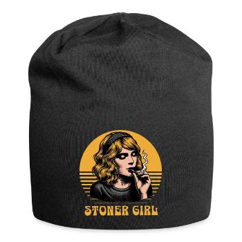Stoner Girl - Jersey Beanie - black - Front