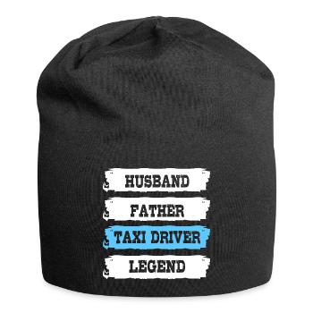 Taxi Chauffeur de taxi - Bonnet en jersey - noir - Devant