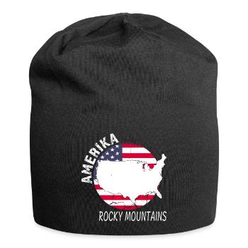 Rocky Mountains - Jersey Beanie - black - Front