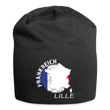 Lille - Jersey-Beanie - Schwarz - Vorne