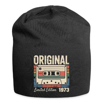 53rd Anniversary - Vintage Gift 1973 - Jersey Beanie - black - Front