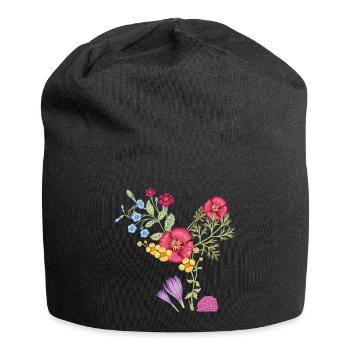 Source - Bonnet en jersey - noir - Devant