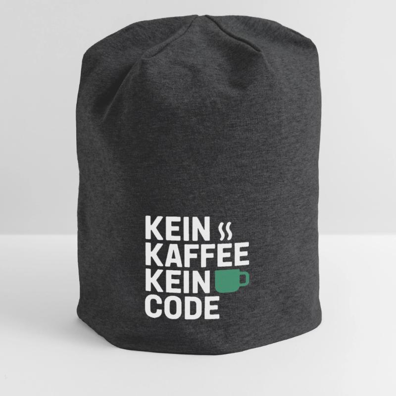 No Coffee No Code Programmer Computer Scientist Jersey Beanie