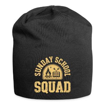 Sunday School Squad - Jersey Beanie - black - Front