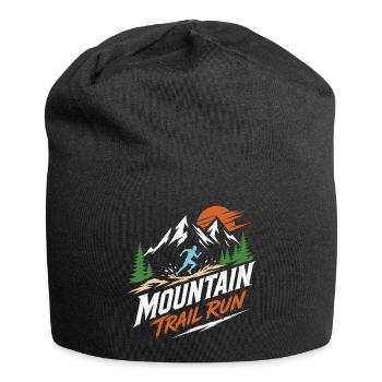 Mountain Trail Run - Jersey Beanie - black - Front