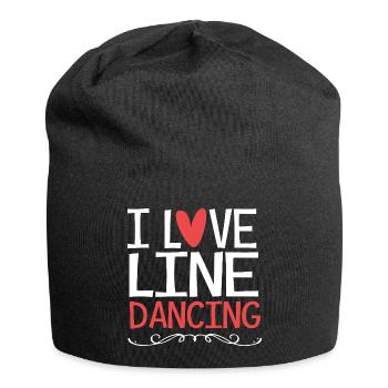 Line Dance - Jersey Beanie - black - Front