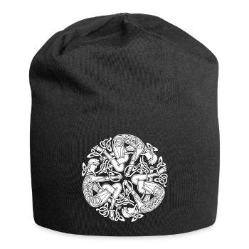 Interwoven Celtic Men - Jersey Beanie - black - Front