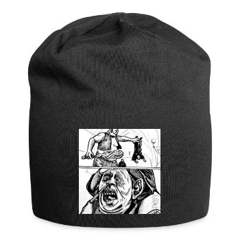 Ein Troll im Dungeons Fantasy-Tinte - Jersey-Beanie - Schwarz - Vorne