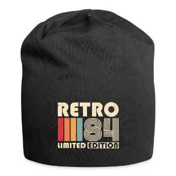 Retro 1984 Vintage Vintage Birthday Gift - Jersey Beanie - black - Front