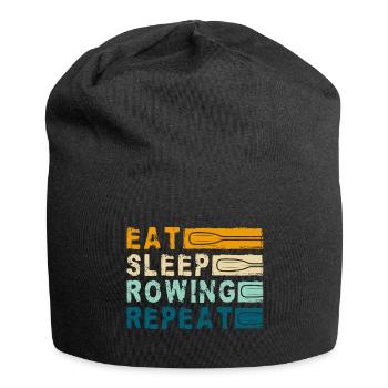 Rudern Wasser Steuermann - Jersey-Beanie - Schwarz - Vorne