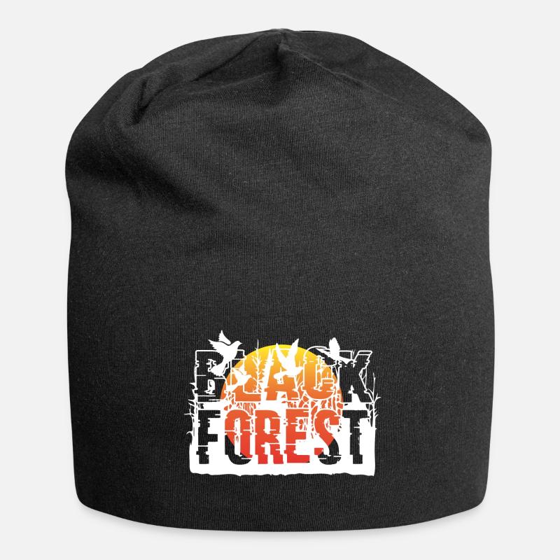 BLACK FOREST - Jersey-Beanie - Schwarz