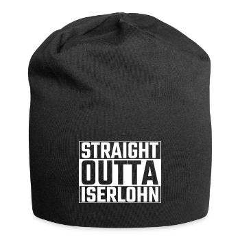 Straight Outta Iserlohn Iserlohner Ruhr - Jersey Beanie - black - Front
