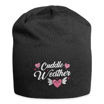 Partenaire relationnel Tendresse câline - Bonnet en jersey - noir - Devant