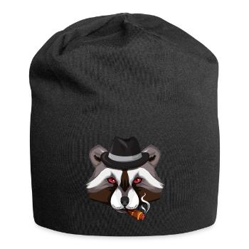 Mafia Waschbär - Jersey-Beanie - Schwarz - Vorne