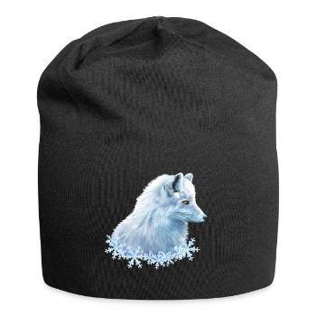 Polarfuchs - Jersey-Beanie - Schwarz - Vorne