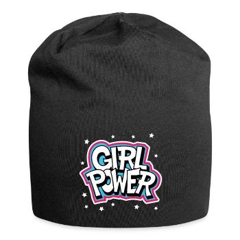 Girl power - Jersey Beanie - black - Front
