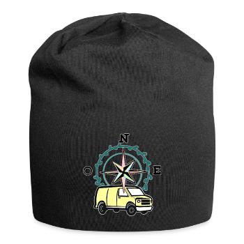 VAN LIFE VANLIFER NOMADS - Bonnet en jersey - noir - Devant